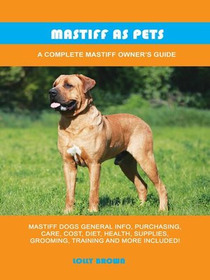 cover image of Mastiff as Pets